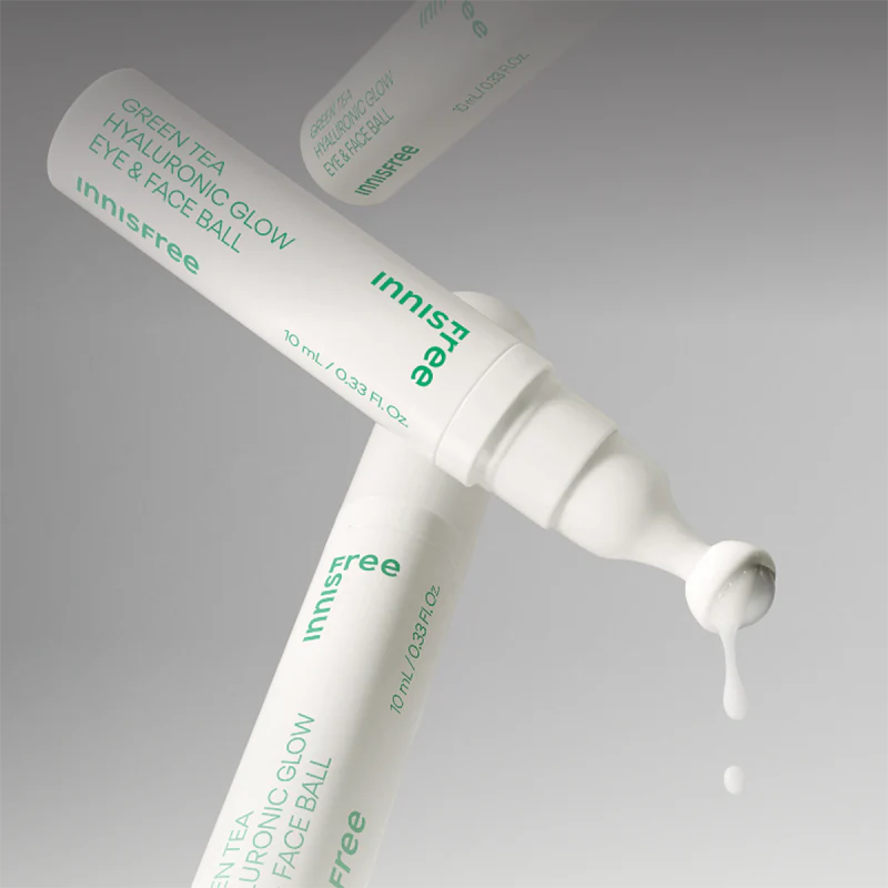 Eye & face ball green tea hyaluronic glow | Innisfree