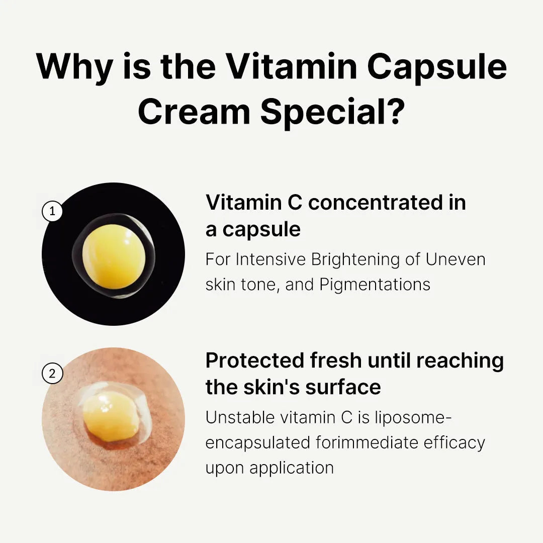 Crema en cápsulas de vitamina c y liposomas | Medicube