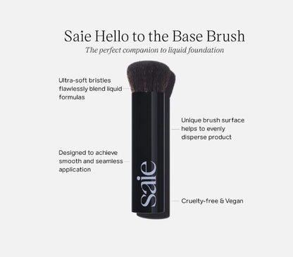 Brocha para base | Saie