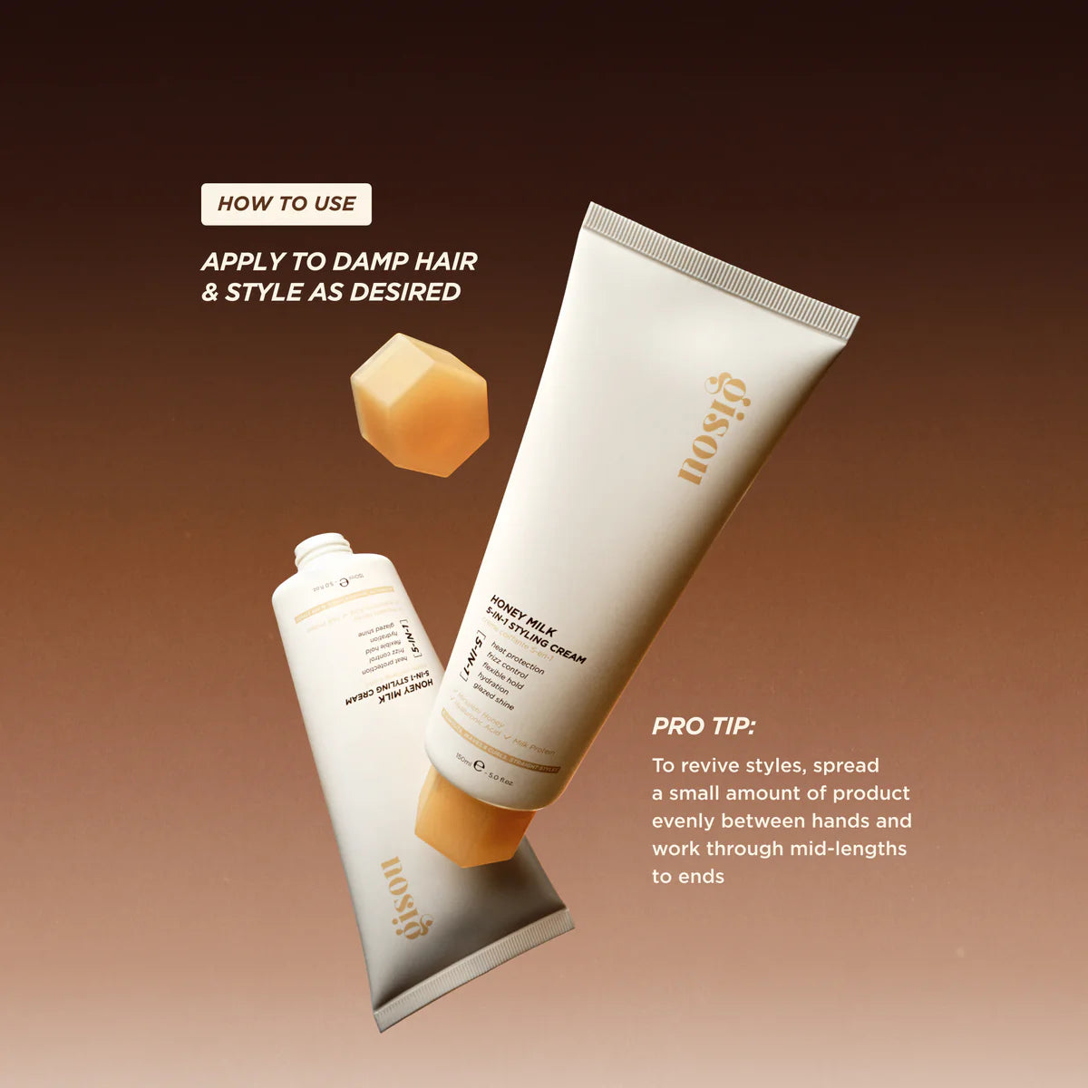 STYLING CREAM HONEY MILK 5-IN-1