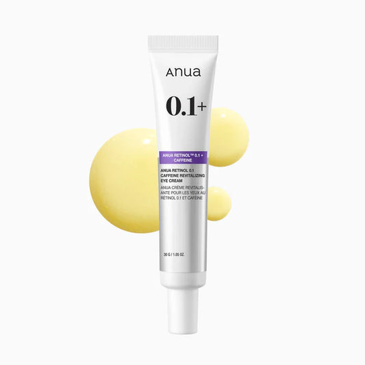 CREMA REVITALIZANTE PARA OJOS CON CAFEINA Y RETINOL 0.1