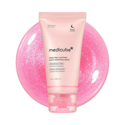 Mascarilla nocturna con PDRN rosa y cafeína | Medicube