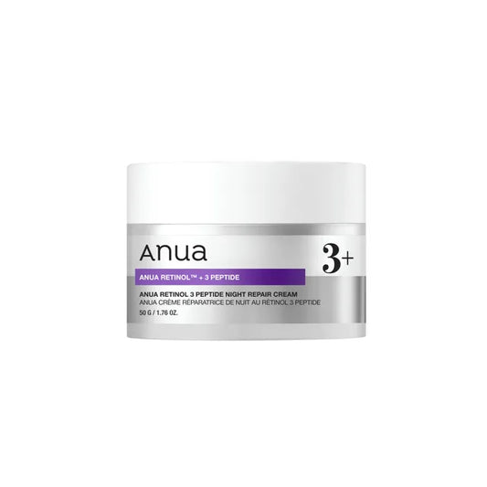 Crema reparadora de noche con retinol + 3 péptidos | Anua