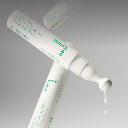 Eye & face ball green tea hyaluronic glow | Innisfree