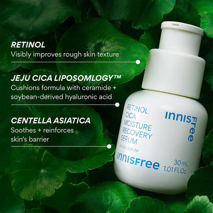 Suero retinol cica moisture recovery | Innisfree