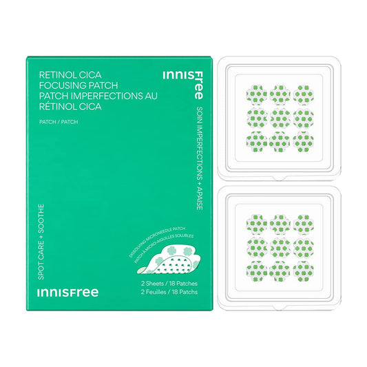 Retinol cica focusing patch 2pk | Innisfree