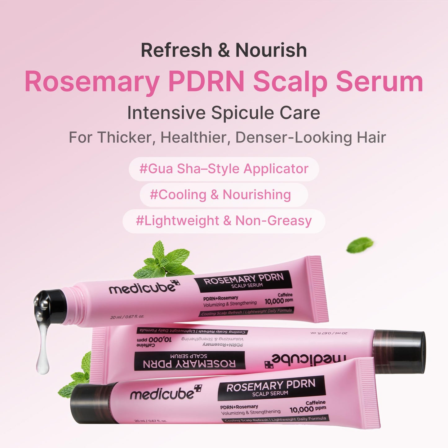 Rosemary PDRN scalp serum |Medicube