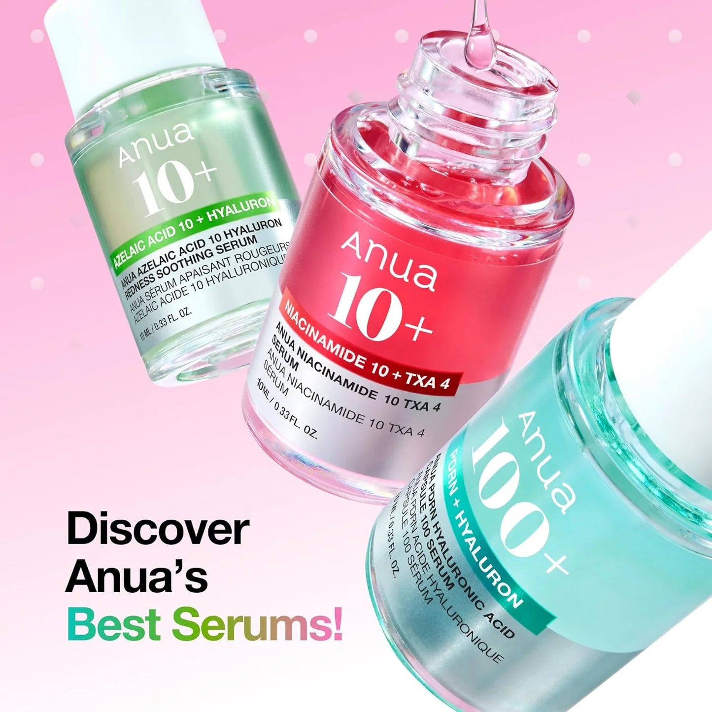 Serum mini trío set | Anua