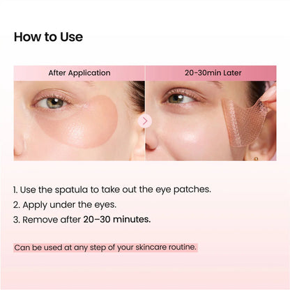 Parches para ojos de peptidos y colágeno | Biodance
