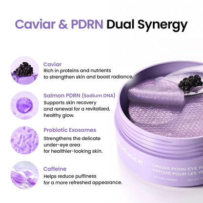 Parches para ojos de caviar PDRN | Biodance