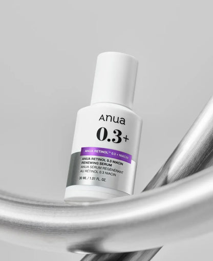 Suero renovador de retinol 0.3+ y niacinamida | Anua