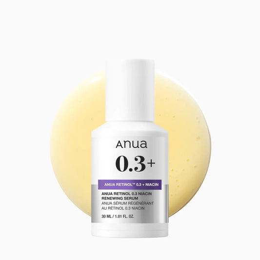 Suero renovador de retinol 0.3+ y niacinamida | Anua