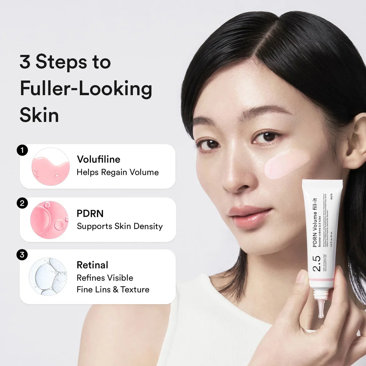 Crema PDRN volume fill-it booster 2.5 | Abib