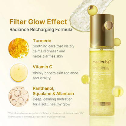 Kojic acid turmeric vita jelly mist serum | Medicube