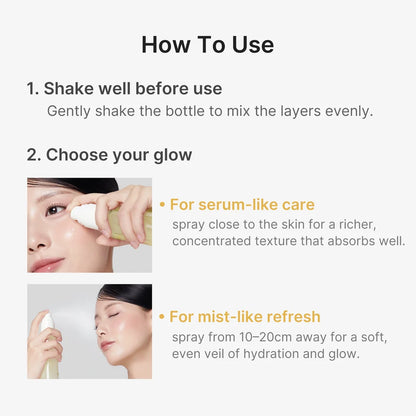 Kojic acid turmeric vita jelly mist serum | Medicube