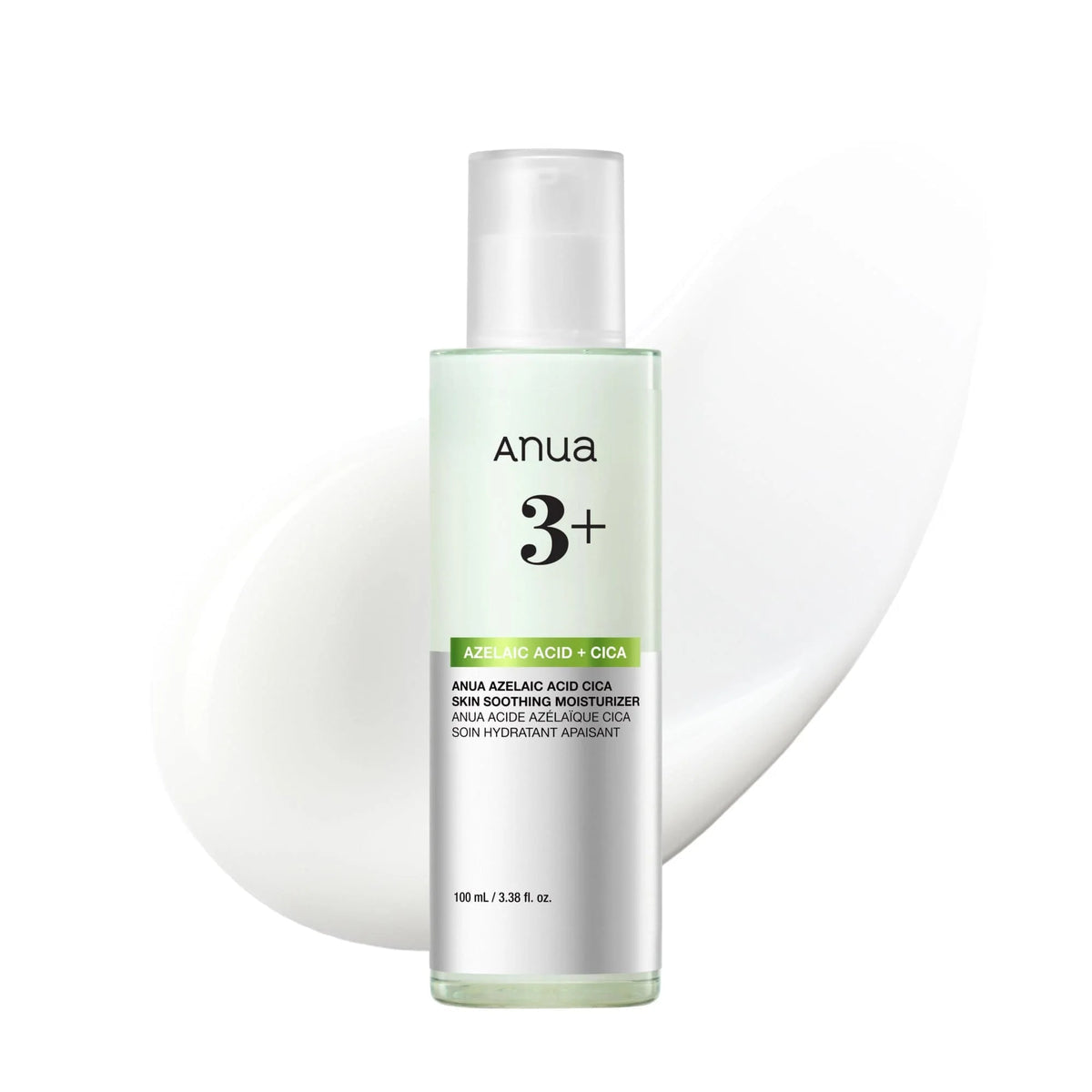 Crema hidratante con ácido azelaico y cica | Anua