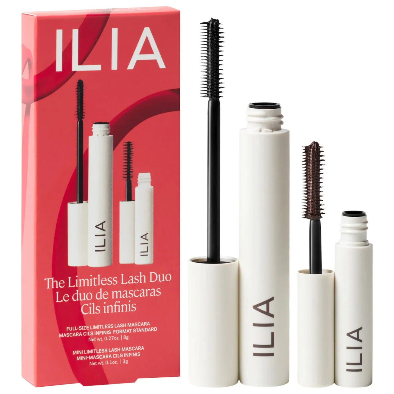 THE LIMITLESS LASH DUO - BLACK & BROWN MASCARA GIFT SET