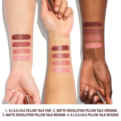 Mini pillow talk lipstick and liner set | Charlotte Tilbury