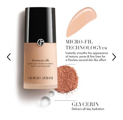 Luminous Silk Perfect Natural Glow Foundation | Armani Beauty