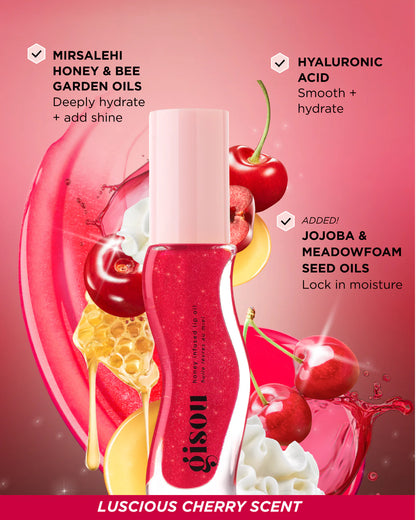 Lip oil infused honey | Gisou