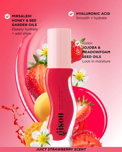 Lip oil infused honey | Gisou