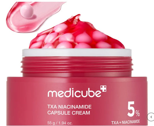 CREMA EN CAPSULAS CON TXA Y NIACINAMIDA